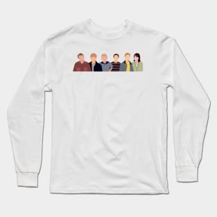 malcolm in the middle cast Long Sleeve T-Shirt